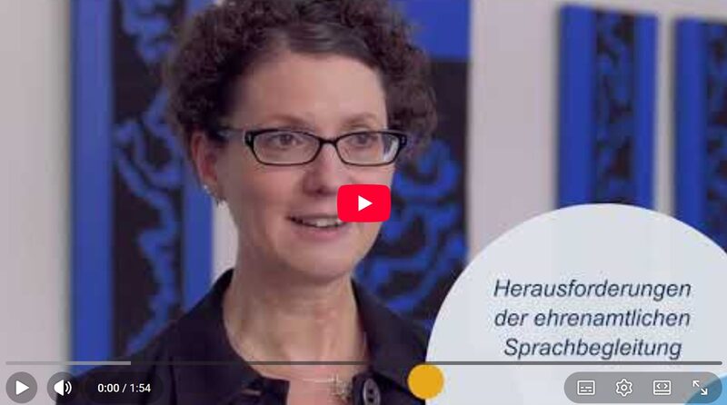 Alexandra Haas: Herausforderungen der ehrenamtlichen Sprachbegleitung